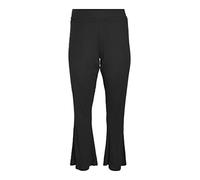Noisy may Nmpasa HW Flared Pants Curve Pantalones, Negro, 52 para Mujer
