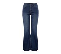 Noisy may Nmrooxy HW Flare Jeans Vi580Mb Noos, Medio De Mezclilla Azul, 25W / 30L