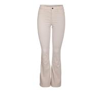 Noisy may Nmsallie HW Flare Jeans Color Box, Piedra Pumice, 30W / 30L Mujeres