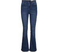 Noisy may NMSALLIE HW Flare Jeans VI021MB Noos, Mujer, Opacity, Medium Blue Denim, 26/32