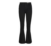Noisy may NMSALLIE HW Flare Jeans VI023BL Noos, Mujer, Opacity, Black, 25/32