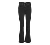 Noisy May NMSALLIE HW Flare Jeans VI069DG Noos, Mujer, Opacity, Denim Gris Oscuro, 26/32