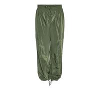 Noisy may Nmsky HW Cargo Rainpants FWD Noos Pantalones, Verde Combinado/Detalle: Ribete Negro, M para Mujer