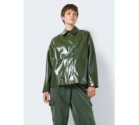Noisy May Nmsky L/S Short Vinyl Coat Noos XL Verde