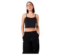 Noisy may NMTERESA Cropped S/L Top Noos, Negro, L