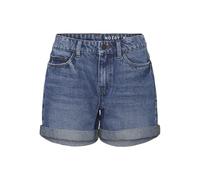 Noisy May Shorts tiro medio con dobladillo inferior de mujer. Azul 40 (L)