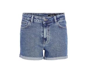 NOISY MAY Pantalones Cortos de Mezclilla de la Cintura Alta para Mujer