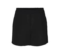 Noisy may Nmclara Smiley NW Shorts Noos Pantalones Cortos, Negro, L (Pack de 8) para Mujer