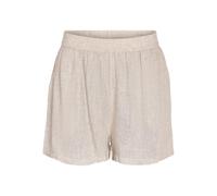 NOISY MAY Pantalones Cortos para Mujer Nmleilani HW WVN Noos, Natural, M
