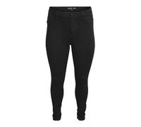 Noisy may Pantalones Vaqueros Ajustados para Mujer Curve NMCALLIE, Black Denim, 52W x 32L