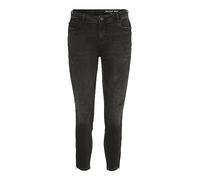 Noisy may Nmkimmy NW ANK Dart Jeans Az160dg Noos, Dark Grey Denim, 25W x 30L para Mujer