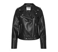NOISY MAY Rollo Mujer Chaqueta imitación cuero Negro XL 100% poliéster
