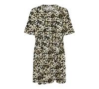 Noisy May S Vestido Corto para Mujer Nmkerry S/S, Black/AOP: Leo, M