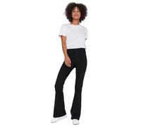 NOISY MAY Sallie High Waist Flare Mujer Tejanos Negro W28L30