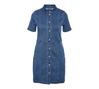 Noisy may Vestido camisero 'Nisa' azul denim 34 azul denim