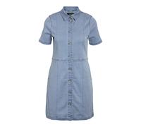 Noisy may Vestido camisero 'NMNISA' azul denim, Talla 38