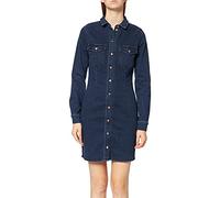 Noisy may Vestido de Mujer, Dark Azul Denim, S