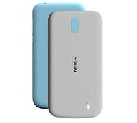 Nokia 1 X-Press On Cover Case Dual Pack - Blue/Grey