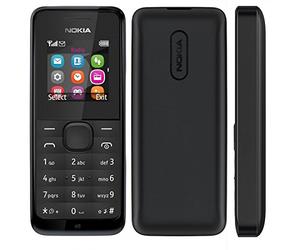 Nokia 105 1.4" 70g Negro Teléfono básico - Teléfono móvil (Barra, SIM Doble, 3,56 cm (1.4"), 128 x 128 Pixeles, 800 mAh, Negro)