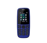 Nokia 105 (4ª edición) 1,77 pulgadas Reino Unido SIM Free Feature Phone (SIM única) - Azul, no tiene idioma español.