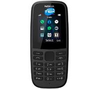 Nokia 105 Dual SIM Teléfono Móvil Para Ancianos Niños Pila Hasta 18gg T