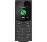 Nokia 105, teléfono con funciones S30+ de 1,8 pulgadas con conectividad 4G, 128 MB + 48 MB de almacenamiento, batería extraíble de 1020 mAh, radio FM (modo dual inalámbrico y con cable) y altavoz 3 en