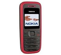 Nokia 1208 - Móvil libre (4 MB de capacidad) color rojo