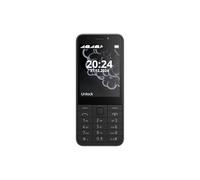 Nokia 230 2024 Black | Pantalla de 2,8 pulgadas, cámara de 2 MP, Bluetooth 5.0, USB-C, batería de 1450 mAh