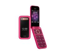 Nokia 2660 Flip Feature Phone con pantalla 2,8" 4G, auriculares (NAH), cámara, reproductor MP3, radio FM inalámbrica, juegos clásicos (Dual SIM)