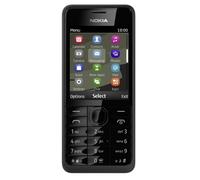 Nokia 301 - Teléfono móvil libre, color negro (importado)