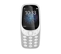 Nokia 3310 2G - Teléfono móvil (Pantalla a Color de 2,4 Pulgadas, cámara de 2 MP, Bluetooth, Radio, Reproductor de MP3, SIM única), Color Gris