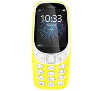 Nokia 3310 2G - Teléfono móvil (Pantalla a Color de 2,4 Pulgadas, cámara de 2 MP, Bluetooth, Radio, Reproductor de MP3, SIM única), Color Amarillo