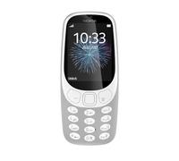 Nokia 3310 2G Unlocked - Teléfono móvil (Pantalla a Color de 2,4 Pulgadas, cámara de 2 MP, Bluetooth, Radio, Reproductor de MP3, Dual Sim), Color Gris