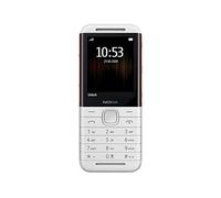 Nokia 5310 - Teléfono móvil Dual SIM - Pantalla de 2,4 pulgadas a colores - Bluetooth - Cámara de fotos - Color blanco/rojo [Italia]