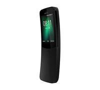 Nokia 8110 4G 2.45" 4G 0.5GB 1500mAh Negro - Smartphone (6,22 cm (2.45"), 320 x 240 Pixeles, 0,5 GB, 2 MP, KaiOS, 1 ranura SIM, Negro)
