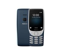Nokia 8210 Todos los operadores, 0.05 GB, Cuenta con teléfono con conectividad 4G, Pantalla Grande, Reproductor de MP3 Integrado, Radio FM inalámbrica y Juego clásico Snake (Dual SIM) Azul