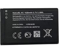 Nokia BL-5C - Batería para Nokia 3650/3100 (ion de litio, 1020 mAH)