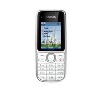 Nokia C2-01 - Móvil libre (pantalla de 2" 320 x 240, cámara 3 Mp, 75 MB de capacidad, S.O. Symbian) color plata (importado)
