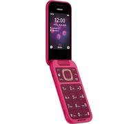 Nokia Teléfono 2660 Flip Feature con Pantalla de 2.8", conectividad 4G, cámara incorporada, Reproductor MP3, Juegos clásicos, una batería Que Dura días, desintoxicación Digital, Dual SI