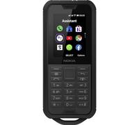 Nokia Teléfono 800 Tough 4G de 2.4 pulgadas sin SIM, resistente al agua, al polvo y a las caídas, una cámara, una linterna, un botón del Asistente de Google y soporte para aplicaciones, color negro