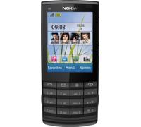 Nokia X3-02 - Móvil libre (pantalla de 2,4" 240 x 320, cámara 5 MP, 50 MB de capacidad) color negro [importado de Alemania]