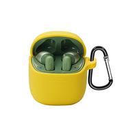 NOKOER Étuis JBL Tune 220TWS Carcasa de Silicona, JBL Tune 220TWS Case Cover, Ultra-Mince, JBL Tune 220TWS Funda Protectora - Amarillo