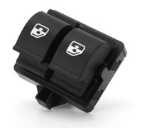 NOKRGQW Botonera Ventana Para Iveco Daily 2015-2018, Interruptor Control Ventana Eléctrica, 1 Vía, Montaje en Manillar, Pulsador, Negro