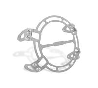 NOKRGQW Cubierta Rejilla Faro Para CL300 Protector Motocicleta Faro Cubierta Rejilla Protección Lámpara Cabeza Faros Protector Guard(Plata)