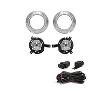 NOKRGQW luces antiniebla coche Para MITSUBISHI Para TRITON L200 2006~2008 LED Antiniebla Conjunto Faros Delanteros Con Cubiertas Arnés Interruptor 12V
