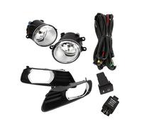 NOKRGQW luces antiniebla coche Para Toyota Para Camry 07-09 Con Luces Antiniebla Parachoques Delantero Lámpara Halógena Con Interruptor Arnés + KIT Cableado