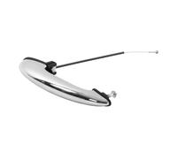 NOKRGQW Tiradores exteriores coche Para Cooper 2002-2015 51211513109 Manija Puerta Exterior Coche Cromada Reemplazo Delantero Derecho