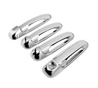 NOKRGQW Tiradores exteriores coche Para Dodge Para Ram 2002-2008 1500 2500 3500 Estilo Coche 8 Unids/set ABS Cromado 4 Puertas Cubierta Manija Exterior Adornos