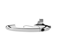 NOKRGQW Tiradores exteriores coche Para Fiat Para 500 2012-2018 68069943AC Piezas Repuesto Exteriores Coche Manija Puerta Exterior Cromo Volante A La Izquierda