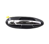 NOKRGQW Tiradores exteriores coche Para Kia Para Optima Magentis 2000-2006 Para Hyundai Para Sonata 2001-2004 Manija De Puerta Exterior Reemplazo Negra